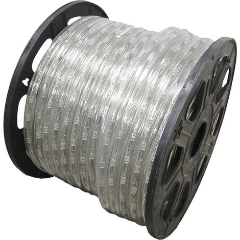 Tubo Flexiled Led a 2 vie multifunzione 48m. 36 Led/m Bianco caldo IP44 (uso interno/esterno) Edm (1/4)