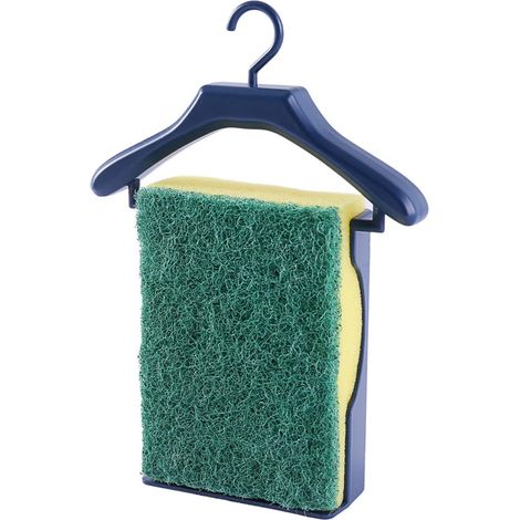 Porte-éponge/torchon/rangement créatif en forme de cintre (1/5)