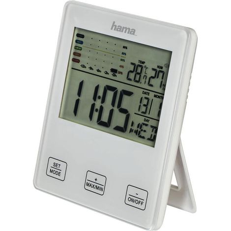 HAMA TERMOHIGROMETRO TH-10 CON ALARMA DE MOHO (1/3)