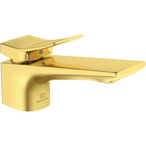 IDEAL STANDARD Mezclador de lavabo Conca con vaciador extraíble y automático Oro (1/5)