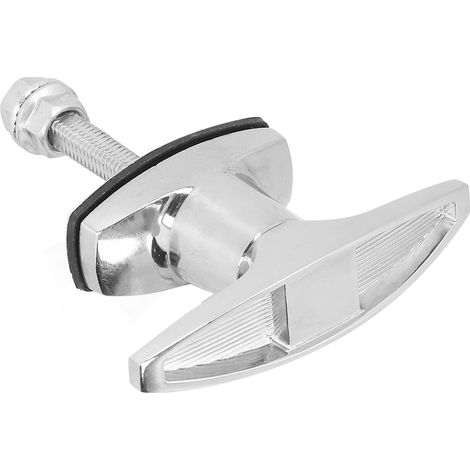Verrou à came sans clé pour camping-car, yacht, accessoire en alliage de zinc, serrure de compartiment non verrouillable, lot de 2, poignée ergonomique (1/5)