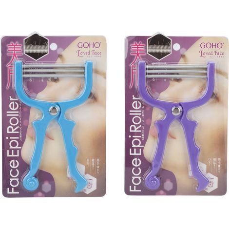Epilatore per il viso efficace con molla, confezione da 2, strumento di bellezza portatile per la rimozione dei peli del viso e del labbro superiore. - AquaForge (1/5)