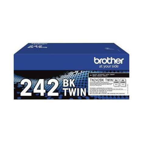 Toner Originalzubehör TN-242BKTWIN ca. 2 x 2.500 Seiten schwarz 2 St./Pack.