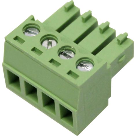 BeMatik - PCB connecteur femelle 4 broches 3,81 mm (1/5)