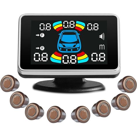 Parksensoren Parktronic Auto Rückfahrkamera Elektronische automatische Rückfahrhilfe mit Warnsummer C