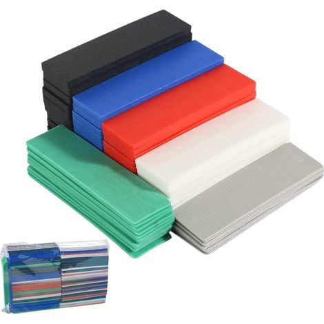 Pack Plastic Spacer 28x100mm Plastic Washers Plastic Washers Glazing Wedges Window Spacers (1-6mm) (1/5)