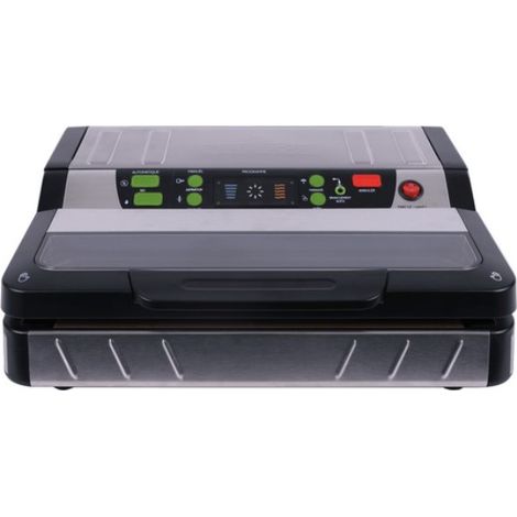 Machine sous vide LCD experte – Fonction marinade express en 5 min – Compartiment de rangement avec cutter intégré – 1 rouleau 30cm x 6m – Cdvi