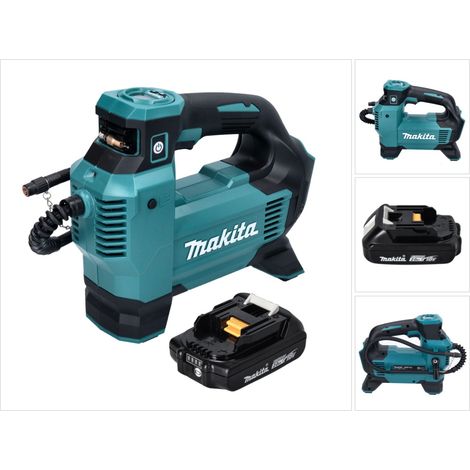 Compressore a batteria Makita DMP 181 A1 18 V 11,1 bar + 1x batteria ricaricabile 2,0 Ah - senza caricabatterie