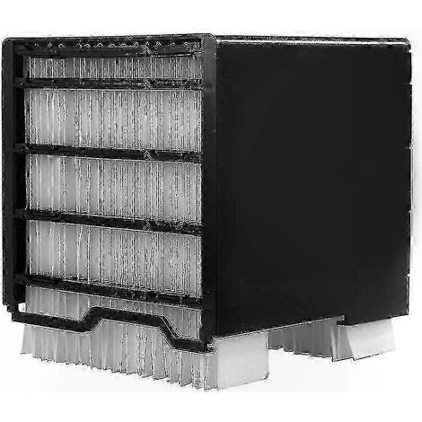Filtre de ventilateur de refroidissement pour mini climatiseur portable à usage domestique, humidificateur évaporatif, pièce de rechange (1/2)