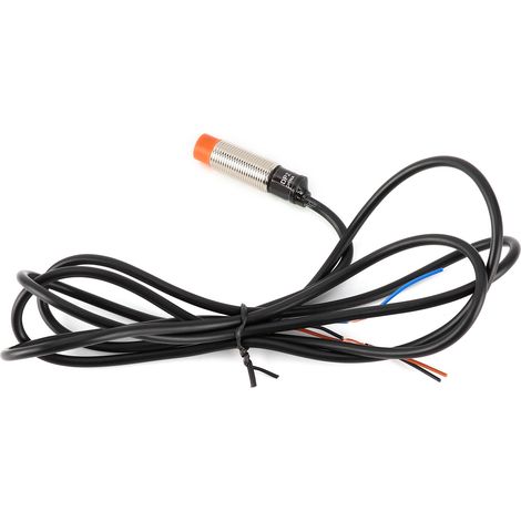 Interrupteur de proximité BERM cylindrique 3 fils, capteur industriel de commande 10-30VDC PR12-4DP2, équipement de contrôle de puissance, détecteur de position. (1/5)