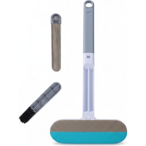 Brosse multifonctionnelle pour enlever les poils d'animaux, nettoyeur de peluches pour meubles, tapis, vêtements, outil pour enlever les poils de chat et de chien-AquaForge (1/3)
