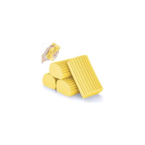 Questo set di 4 spugne riutilizzabili è ideale per le faccende domestiche come lavare i piatti e pulire i vetri. È uno strumento di pulizia multifunzionale per la casa. - Crezuo