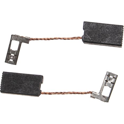 vhbw 2x escobilla carbono motor carbones 19 x 10 x 6,3 mm compatible con Hilti TE30, TE30-C-AVR herramientas eléctricas
