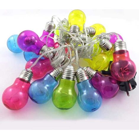 Guirnalda Led 20 bombillas de colores (3W) (1/2)