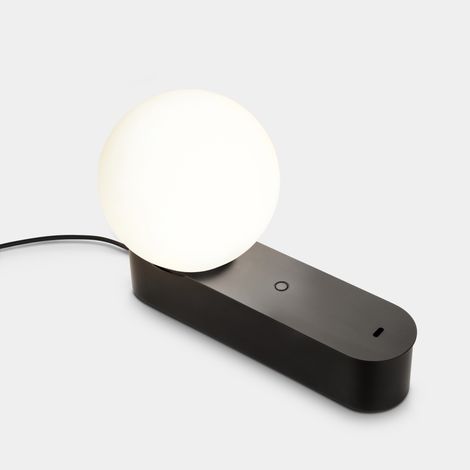 Lampade da tavolo Perlina LED 8.8 SW 2700-3000-4000K TOUCH DIMMING Nero 355lm