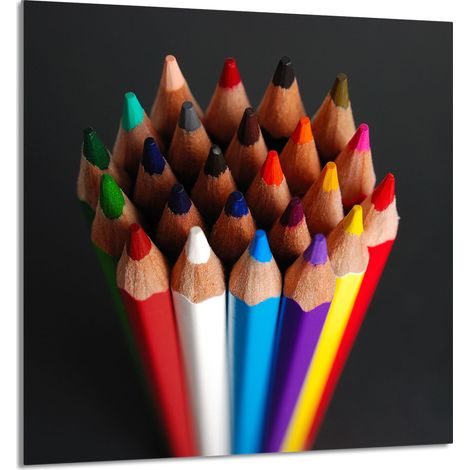 GLASPLATTE FÜR KÜCHE 60x65 Bunt