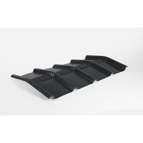 Faitière de toiture pour bac acier 5 ondes RAL 7016 Gris Anthracite – LPP ROSHE (1/2)