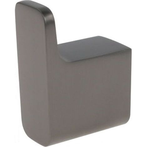 Cleafe - Appendino Gancio Per Accappatoio Asciugamano Stilizzato Acciaio Grigio Fumè Bagno 87936 -
