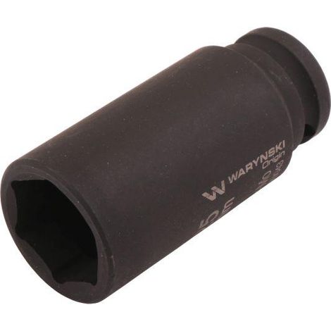 Douille à chocs hexagonale longue 1/2" 27 mm CrMo DIN 3129 Waryński (1/4)