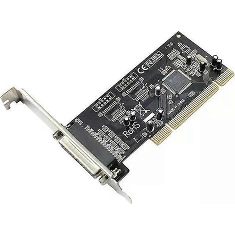 PCI-zu-DB25-Drucker-LPT-Controllerkarte Moschip 9865 Chip Parallelkarte PCI-Adapter Mcs9865 Chipsatz 25-Pin-Erweiterungskarte-JXLGV (1/4)