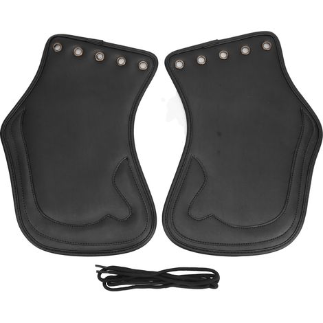 2 coussins moteur PU anti-chaleur isolants pour moto, protection selle et carénage thermique (1/5)