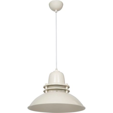 Lampada a sospensione stile industriale color crema - Tibet ASZ0870 (1/4)