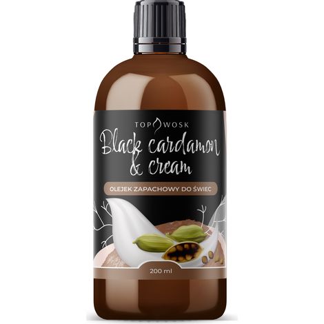 Olio profumato al cardamomo nero e crema, 200 ml