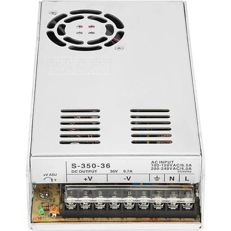 Adaptateur secteur 36 V 350 W caméra vidéosurveillance alimentation, transformateur électrique sécurité surveillance (1/5)