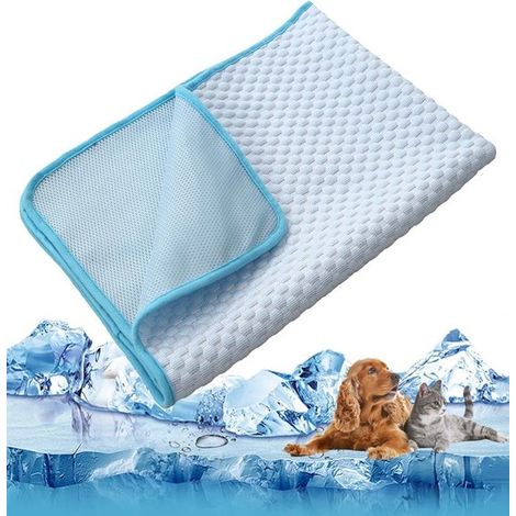Alfombrillas refrescantes para mascotas,2 piezas,Talla 2XL,145 x 100 cm,Almohadillas refrescantes,Alfombrillas de verano para perros (1/5)