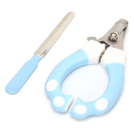 BUNTHAUS Ciseaux De Toilettage Clipper Griffe Ongles Ciseaux Chien Chat Coupe-Ongles Cutter Dog Nail Clippers Pet Trimmer Lime À Ongles Nail Professionnelle Toilettage Animaux Outil (1/5)