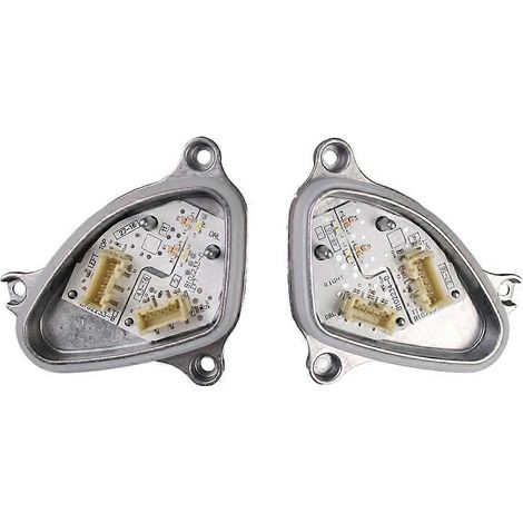 1 paire de modules de phares LED avec feux de jour (DRL) 5F0941475A 5F0941476A pour Seat Leon Cupra 2017-2020. Source lumineuse LED avec réflecteur intégré.