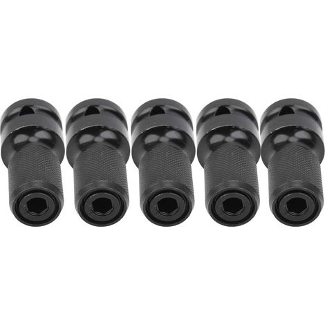 Adaptateur de douille de clé télescopique 5 pièces 1/2 carré à 1/4 embout hexagonal convertisseur électrique (1/5)
