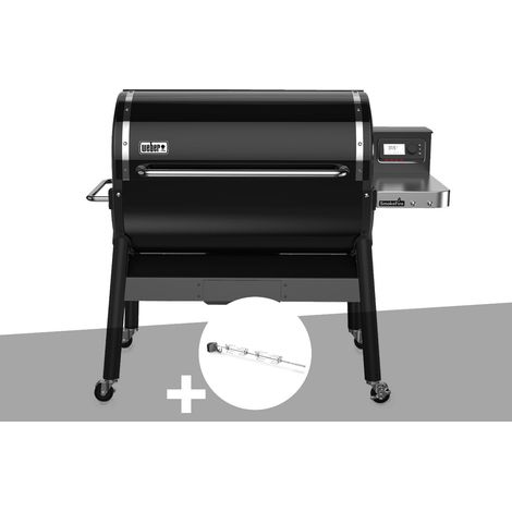 Barbecue à pellets Smokefire EX6 GBS + Rôtissoire - Weber