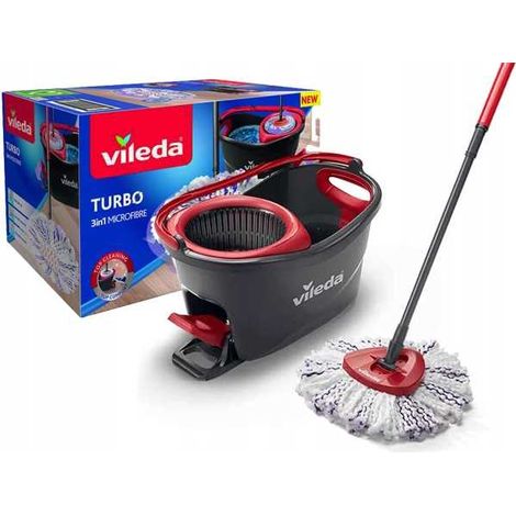 Mocio rotante in microfibra Vileda TURBO 3 in 1