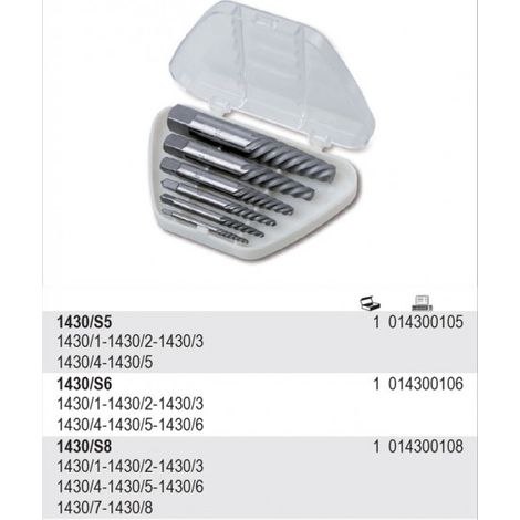 COMPLETO WYKR臉TAK脫W DO URWANYCH 艢RUB 8SZTUK - BE 1430/S8 (1/2)