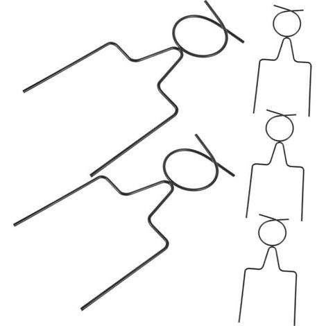 Brosse de nettoyage, Raclette Lave Vitre Aimanté pour Double Vitrage de 20 à 28 mm Epaisseur – Nettoyeur Magnétique avec 2 Chiffons en Microfibre pour Vitre Extérieur en Hauteur ou Difficile d’Accès,A (1/5)