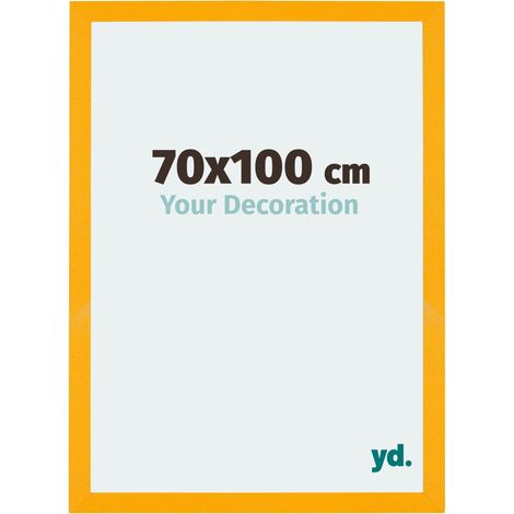 Cadre Puzzle 70x100 cm - Jaune - MDF - Mura. (1/5)