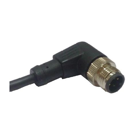 Connecteur pré-câblé RS PRO 5 conducteurs , M12 Mâle, 2m ( Prix pour 1 )