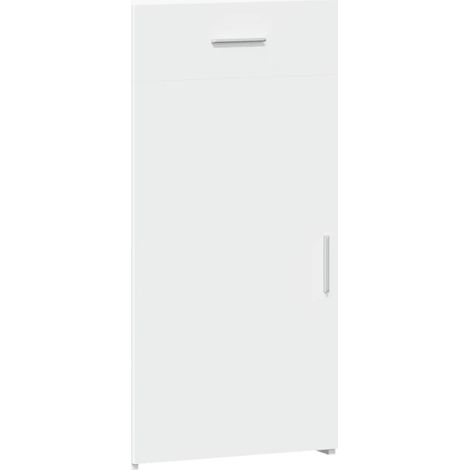 Credenza buffet cassettiera mobile contenitore organizer cucina soggiorno soggiorno 45 x 42,5 x 93 cm derivati del legno bianco 020030316