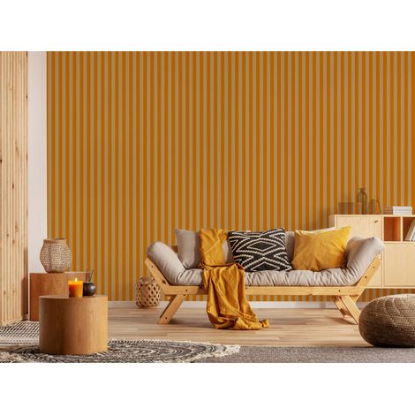 Wallarena Vliestapete Braun Skandinavisch, für Wohnzimmer und Schlafzimmer, 10 m x 50 cm – Komplettset inkl. Kleister & Anleitung (1/5)