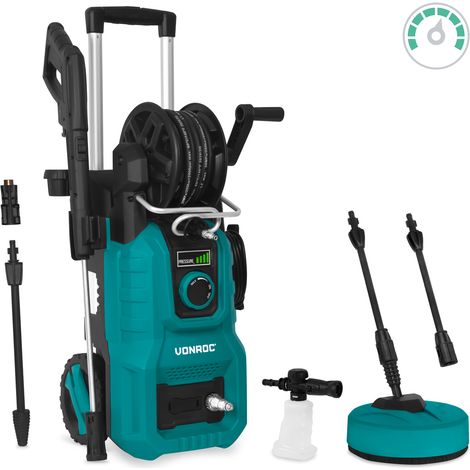 VONROC Nettoyeur haute pression 2400W 180 bars avec regulateur de pression et accessoires V24-3 (1/5)