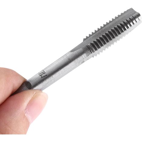Jeu de 12 Tarauds à Fileter Main Droite M3 M4 M6 M8 M10 M12 Acier HSS (1/5)