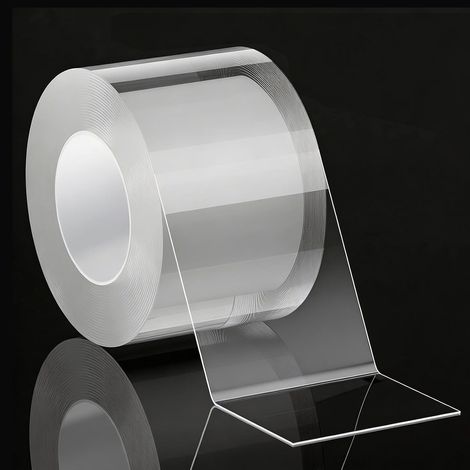 Joint Isolation Ruban d'étanchéité pour Porte et Fenêtre 5cmx10m Ruban Résistant aux Intempéries Transparente Autocollant Bande Etancheite pour Fenêtre d'hiver Anti Vent Poussière l'air Froid (1/5)