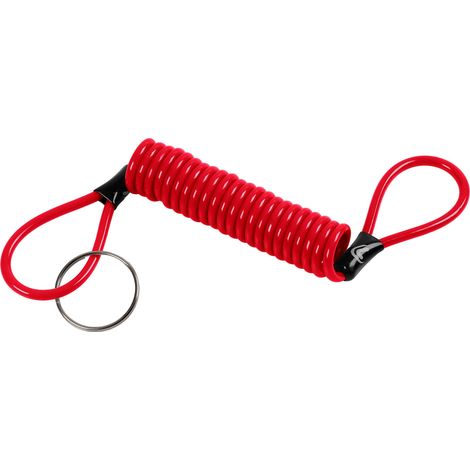 Reminder, cavetto di sicurezza a spirale - Rosso (1/3)