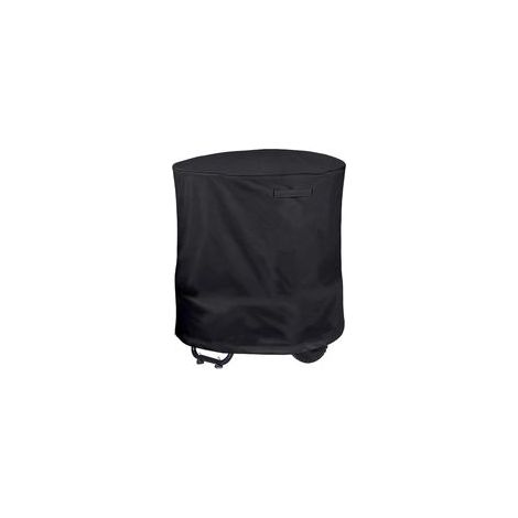 Housse imperméable et résistante pour broyeur de bois - Protection extérieure contre les intempéries - Pour broyeur de feuilles électrique sans lames - Équipement électrique d'extérieur (noir)