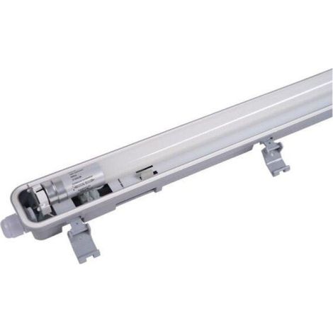 Kit de Réglette LED étanche + 1 Tube Néon LED 150cm T8 22W - Bla