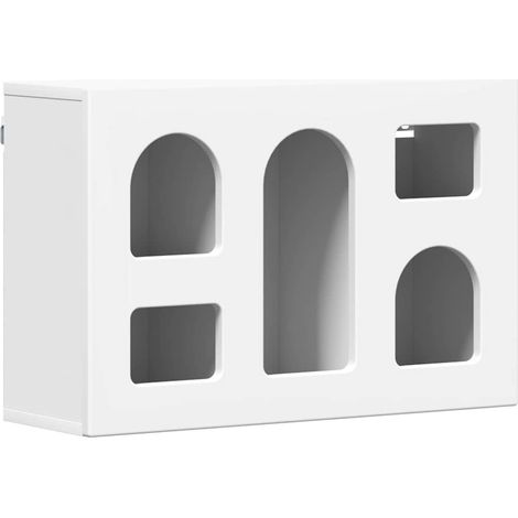 vidaXL  Hanging Cabinet  White 60 x 20 x 40 cm Engineered Wood