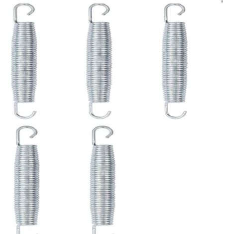 5,5-Zoll-Trampolinfeder, hochbelastbar, Edelstahl, Ersatzfeder, 5 Stück