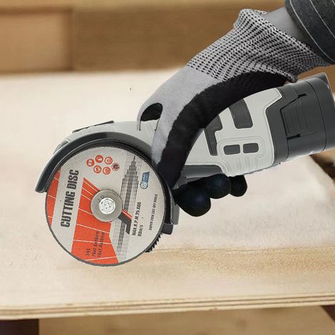 Mini polisseuse, meuleuse, petite machine de découpe au lithium-ion, meuleuse d'angle électrique portative pour usage domestique (norme européenne) 110-240 V (1/5)