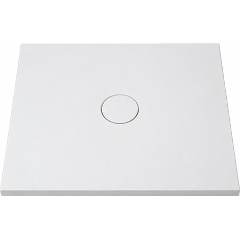 Receveur de Douche Extra-Plat 90x90x3cm O'DESIGN Iro Solidstone Ivoire - IRO90X90I (1/4)